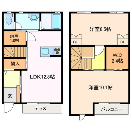 サンジュの物件間取画像